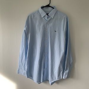 Vineyard Vines Classic Fit Whale Shirt Size L